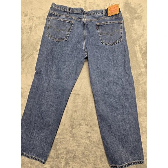 Levi 550 Jeans Men 46x32 Medium Stonewash‎ Relaxed Fit Straight Leg - Picture 8 of 9